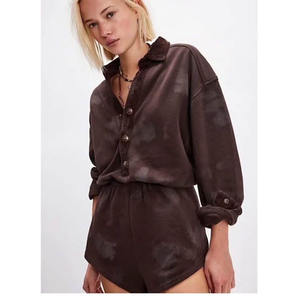 Free People XS We The Free Carson
Washed Romper